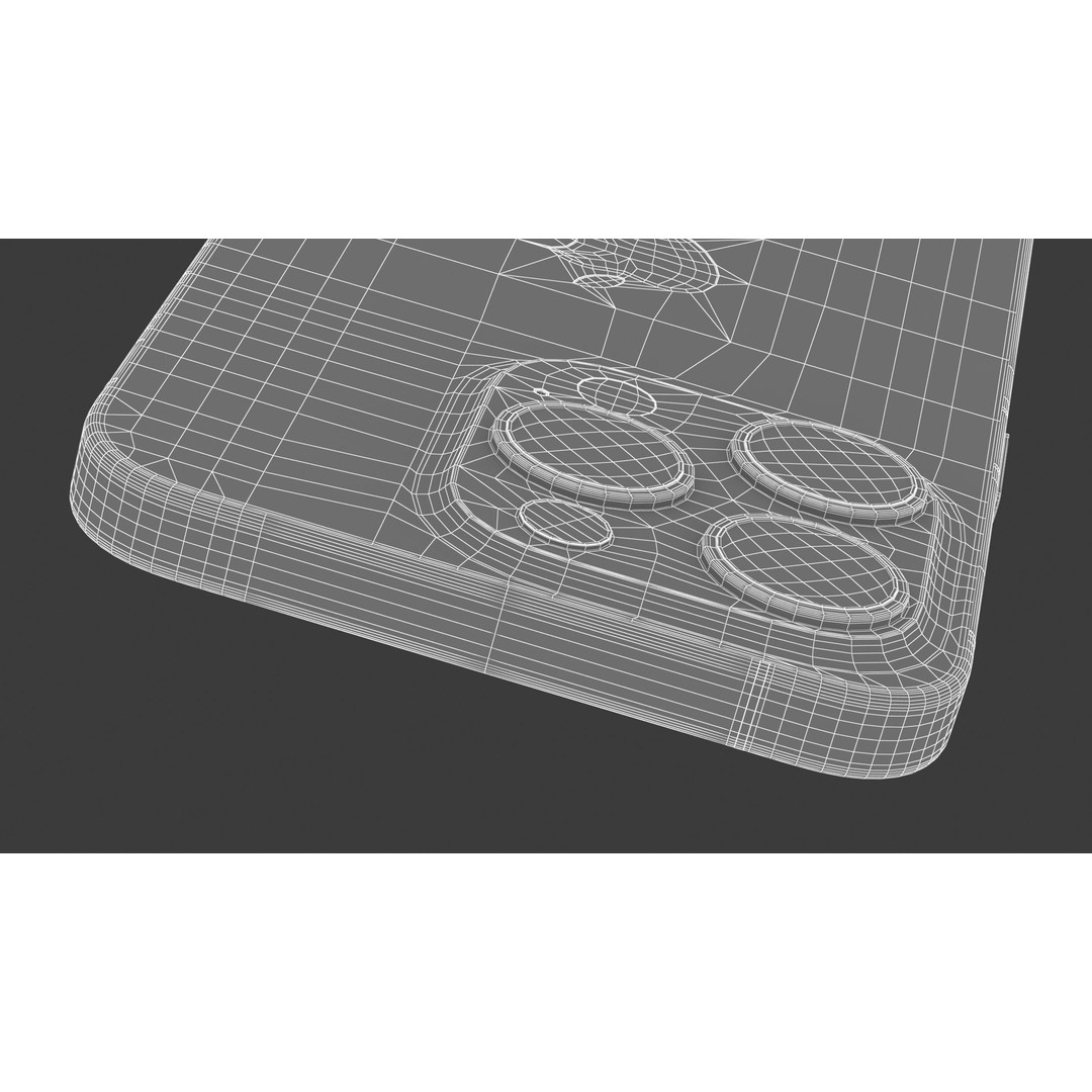 Apple iPhone 15 Pro Max 3D Model – High Poly PBR Asset, FBX & OBJ - View 18