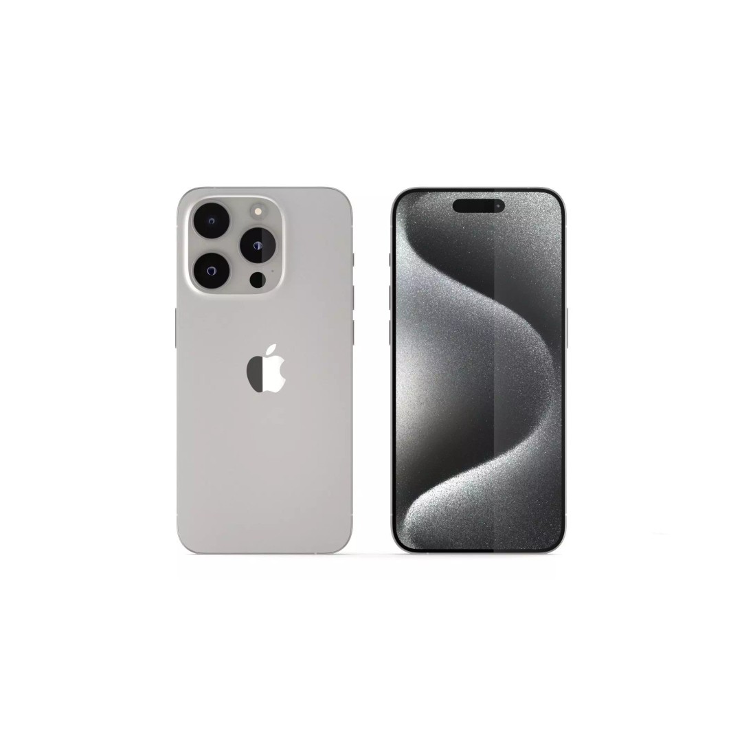 Apple iPhone 15 Pro Max 3D Model – High Poly PBR Asset, FBX & OBJ - View 2