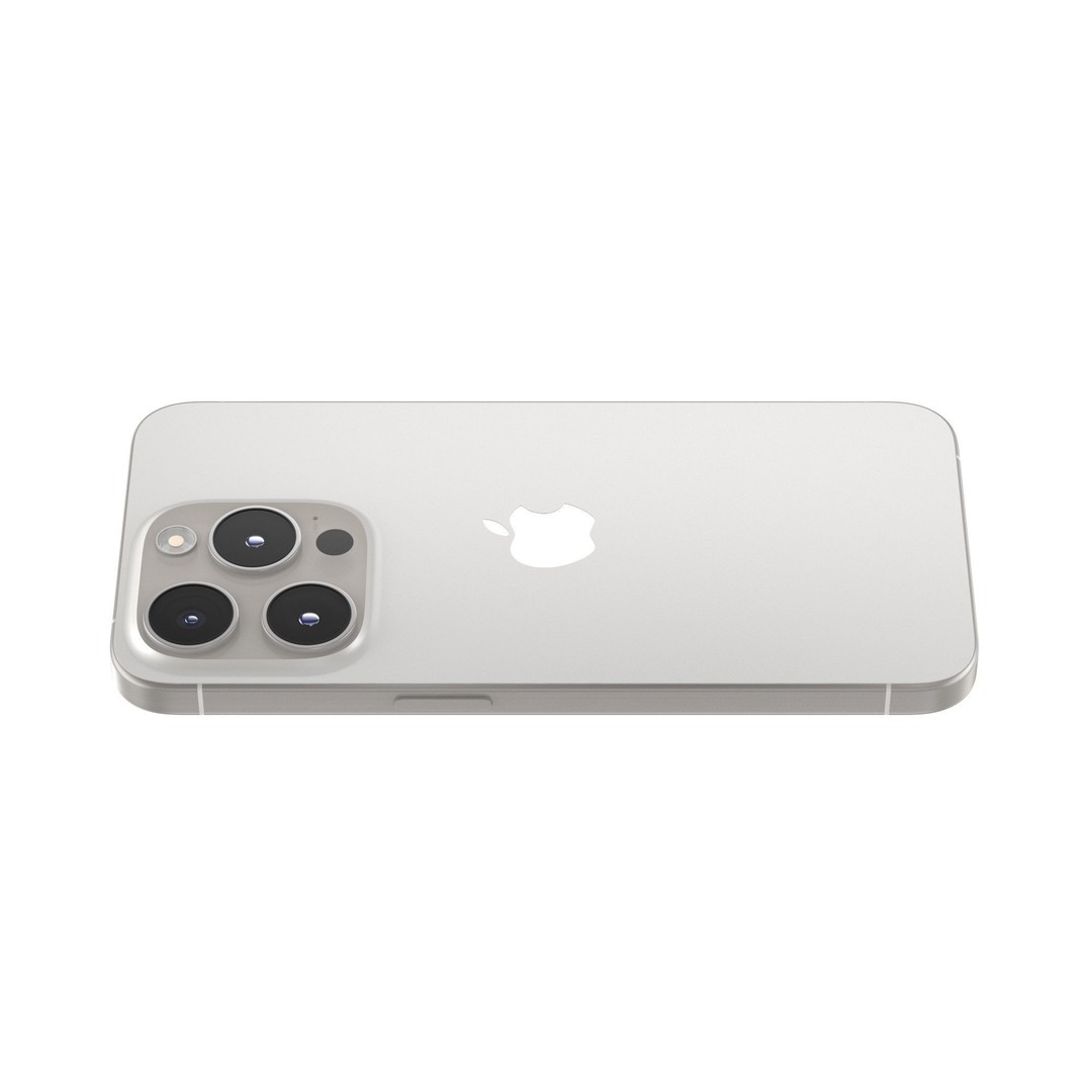 Apple iPhone 15 Pro Max 3D Model – High Poly PBR Asset, FBX & OBJ - View 4
