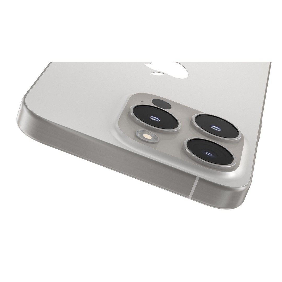 Apple iPhone 15 Pro Max 3D Model – High Poly PBR Asset, FBX & OBJ - View 8