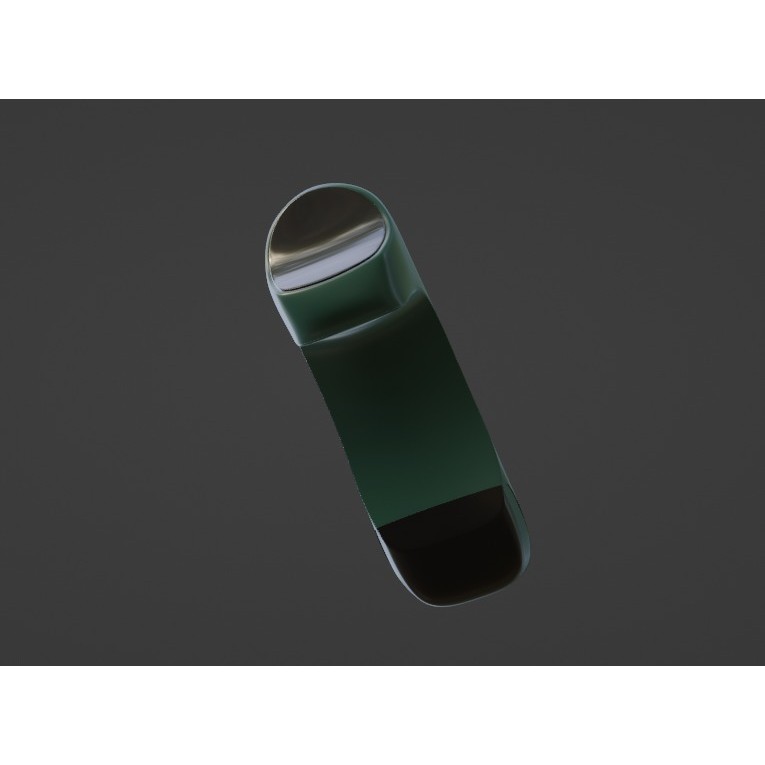 Handheld Scanner 3D Model – Low Poly Ergonomic Design, FBX - View 4