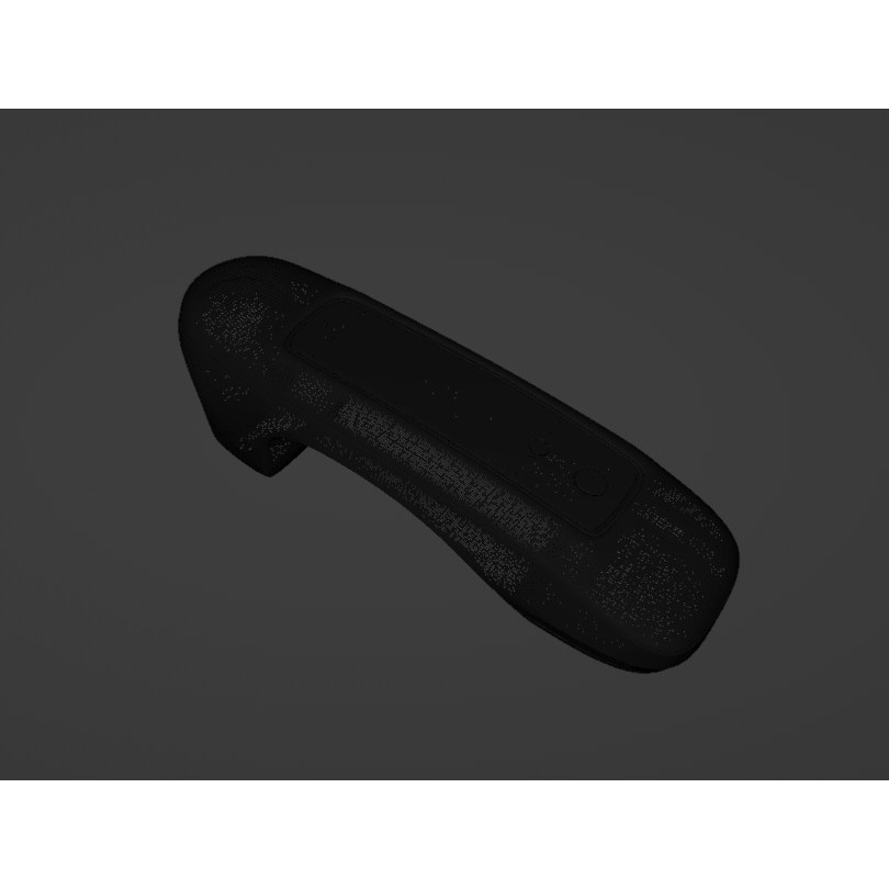 Handheld Scanner 3D Model – Low Poly Ergonomic Design, FBX - View 8