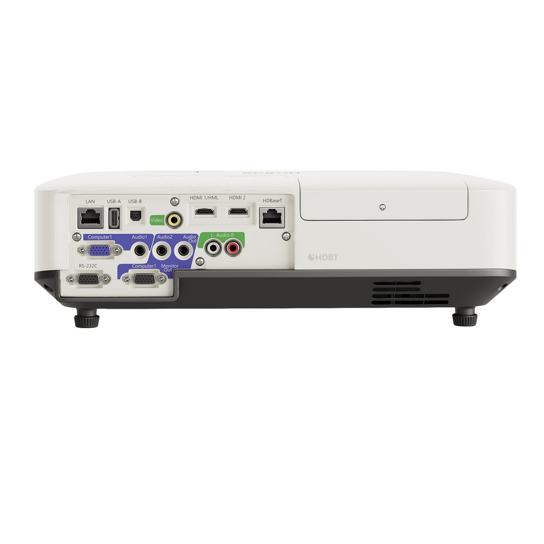 Epson Projectors 3D Model – Realistic Projection Setup with Screens - View 19