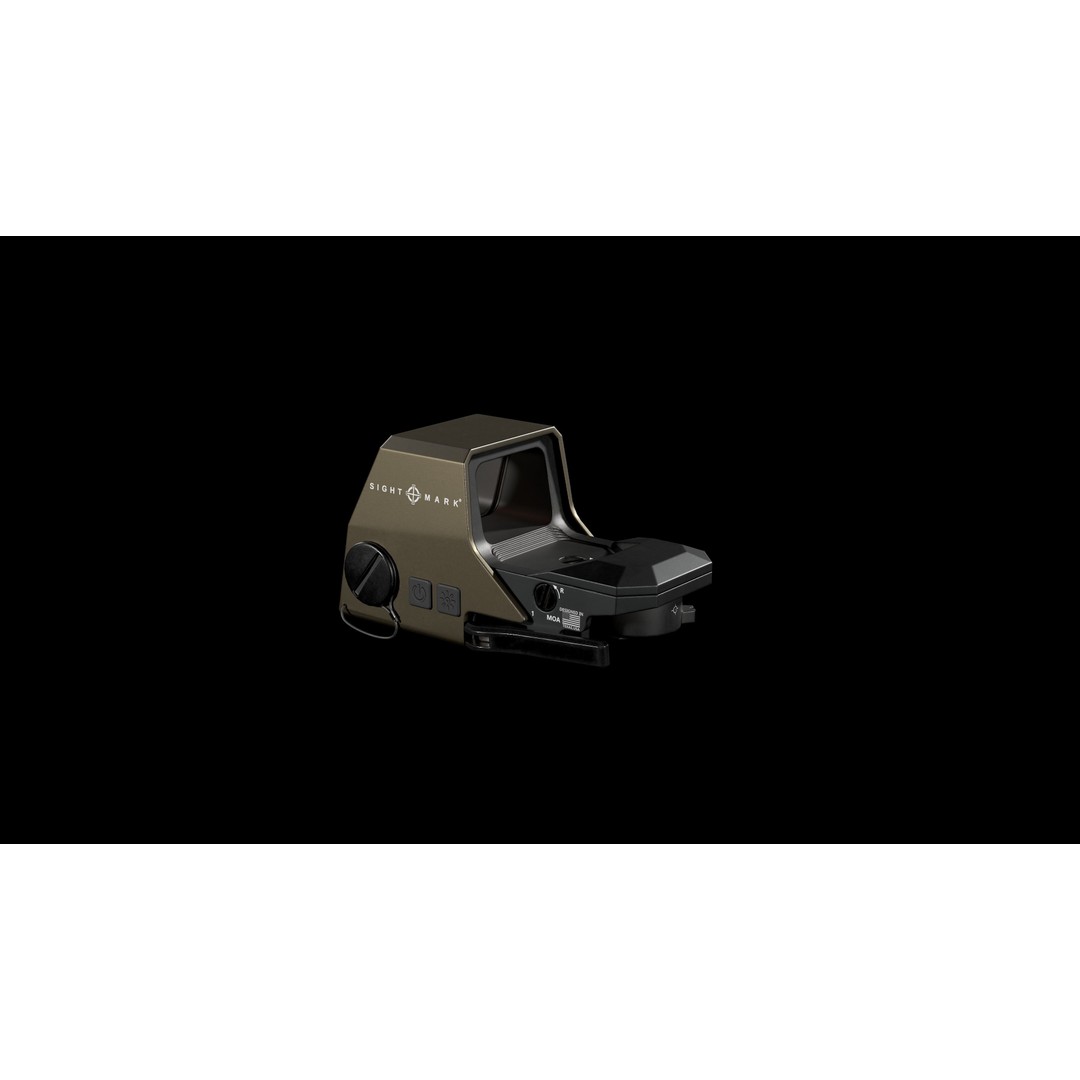 Sightmark Ultra Shot R-SPEC Reflex Sight 3D Model – Low Poly Game Asset, FBX, PBR - View 10