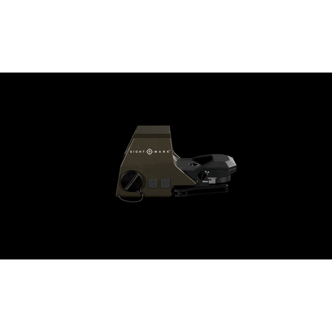 Sightmark Ultra Shot R-SPEC Reflex Sight 3D Model – Low Poly Game Asset, FBX, PBR - View 11