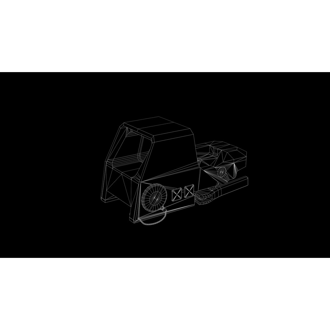 Sightmark Ultra Shot R-SPEC Reflex Sight 3D Model – Low Poly Game Asset, FBX, PBR - View 16