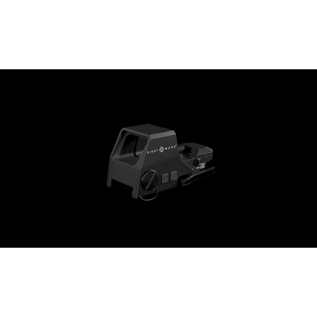 Sightmark Ultra Shot R-SPEC Reflex Sight 3D Model – Low Poly Game Asset, FBX, PBR - View 3