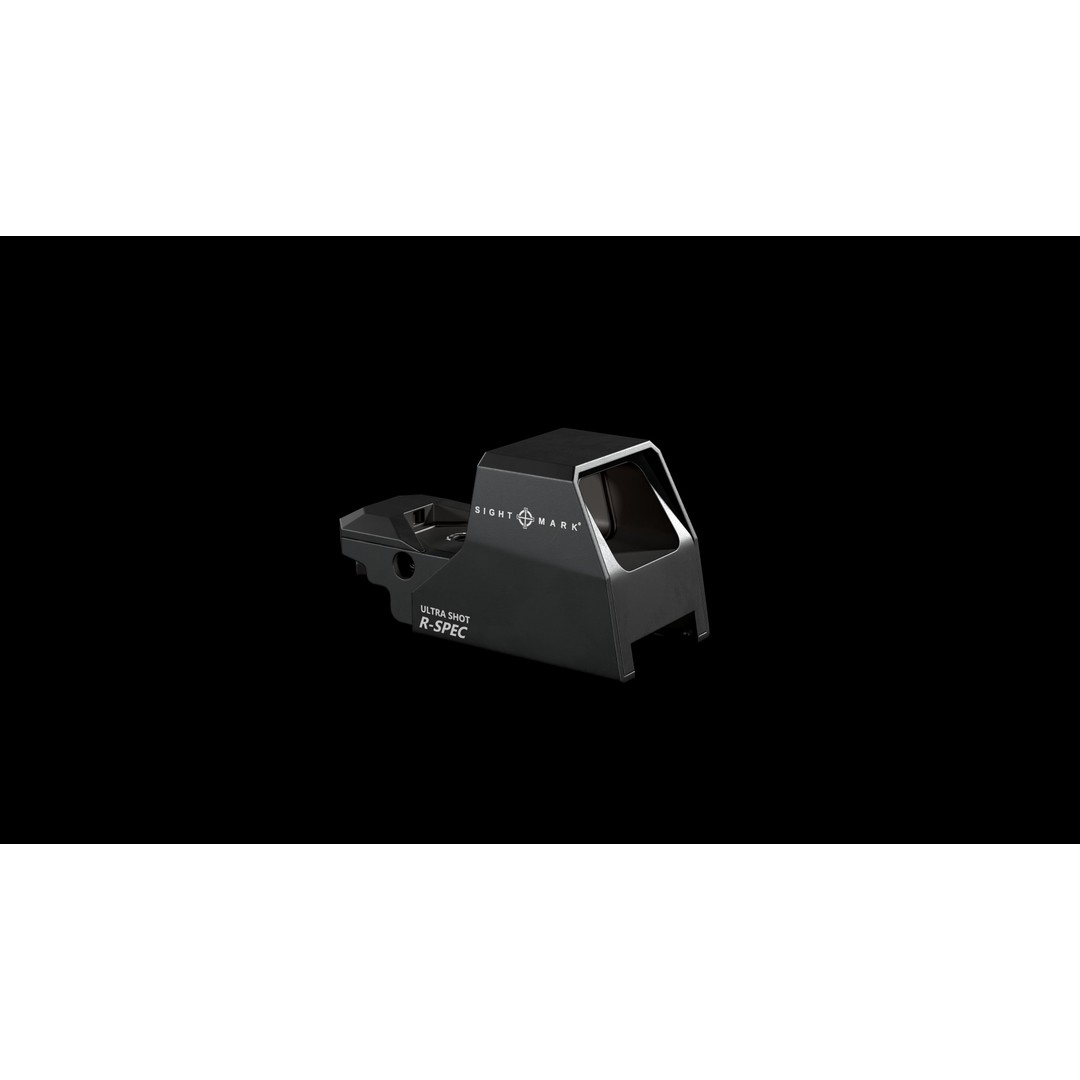 Sightmark Ultra Shot R-SPEC Reflex Sight 3D Model – Low Poly Game Asset, FBX, PBR - View 5