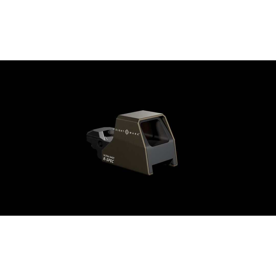 Sightmark Ultra Shot R-SPEC Reflex Sight 3D Model – Low Poly Game Asset, FBX, PBR - View 6