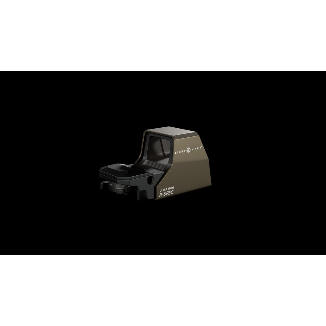 Sightmark Ultra Shot R-SPEC Reflex Sight 3D Model – Low Poly Game Asset, FBX, PBR - View 8
