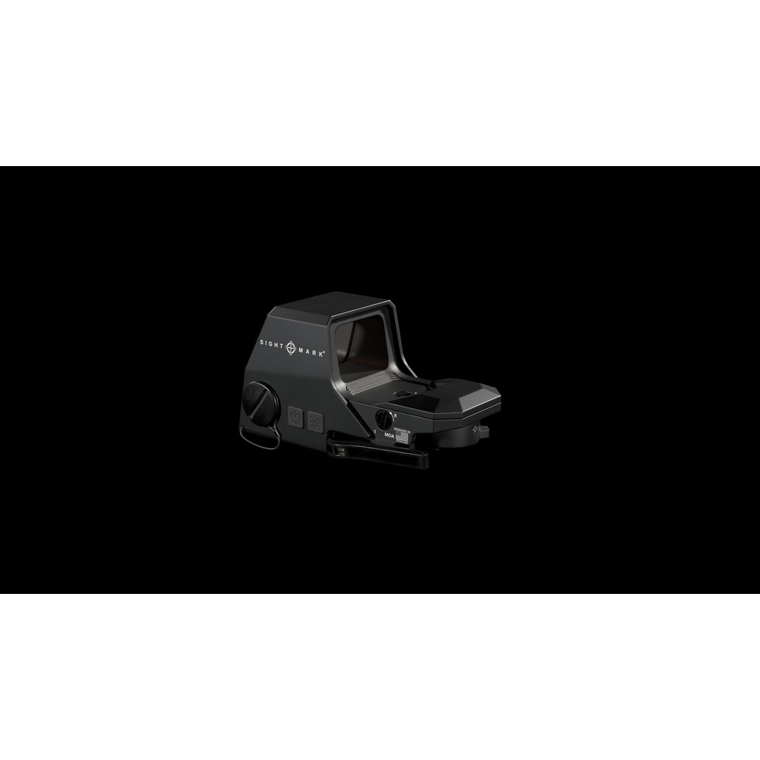 Sightmark Ultra Shot R-SPEC Reflex Sight 3D Model – Low Poly Game Asset, FBX, PBR - View 9