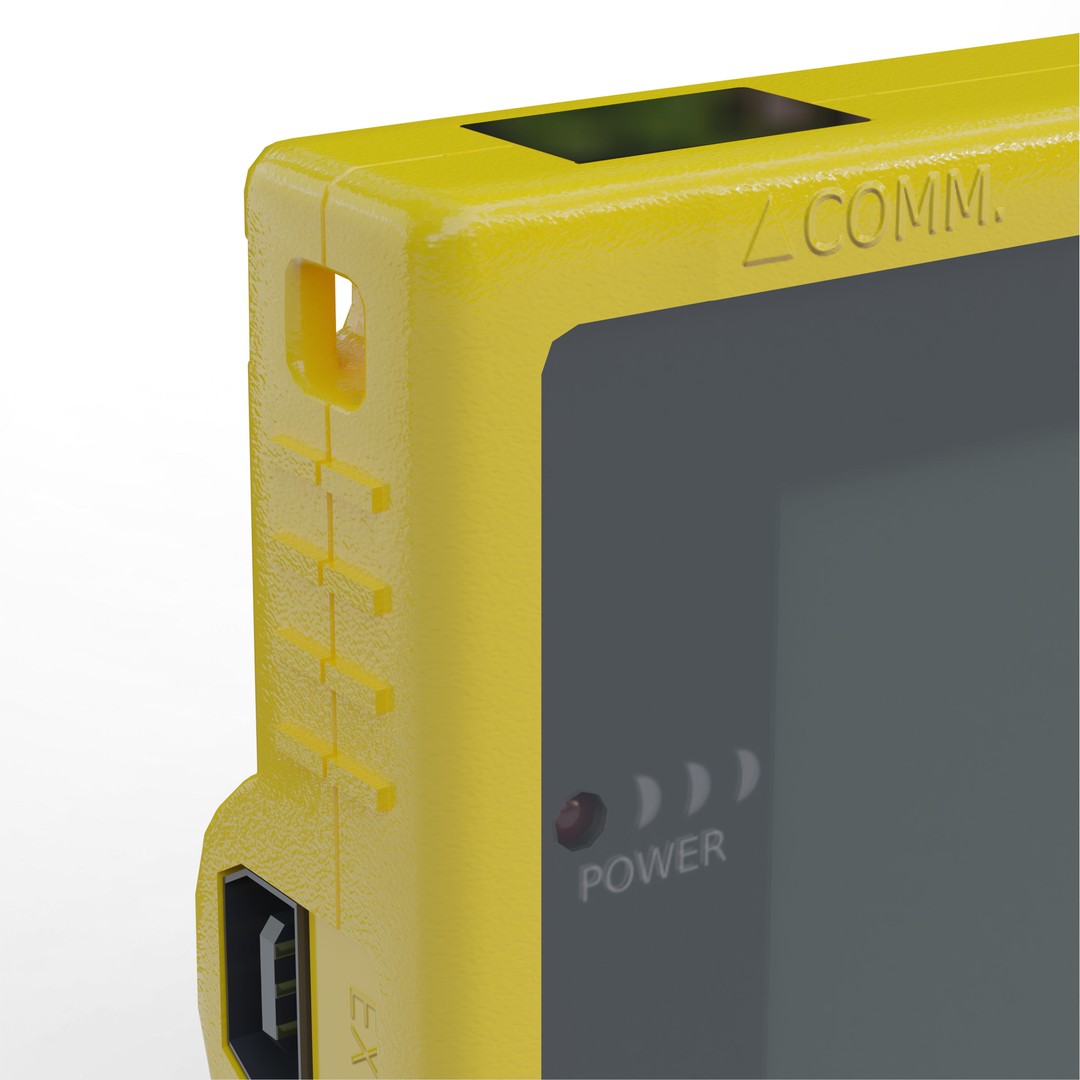 Nintendo Game Boy Color 3D Model – Low Poly Handheld Console, FBX - View 15
