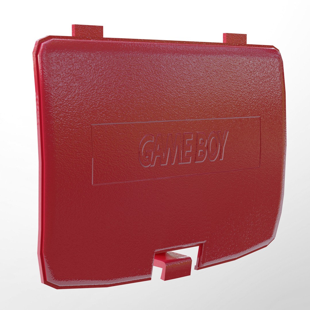 Nintendo Game Boy Color 3D Model – Low Poly Handheld Console, FBX - View 22