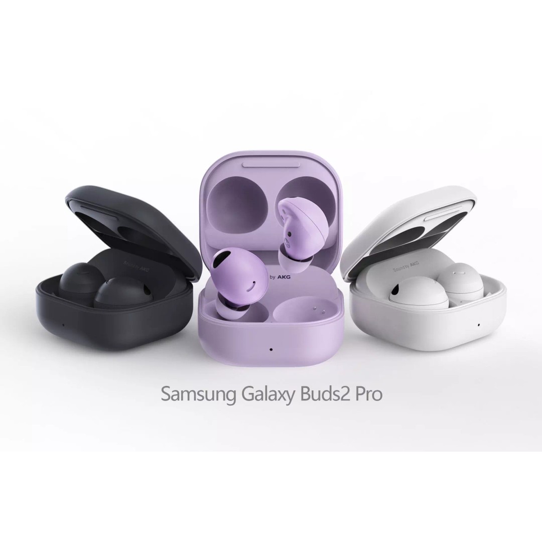 SAMSUNG Galaxy Buds2 Pro 3D Model – High Poly Audio Accessory, FBX, OBJ - View 2