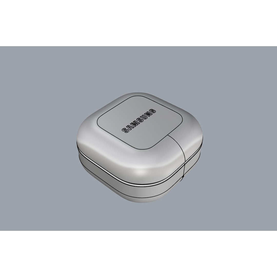 SAMSUNG Galaxy Buds2 Pro 3D Model – High Poly Audio Accessory, FBX, OBJ - View 21