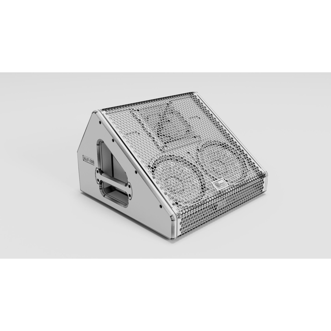 Meyer Sound MJF 208 3D Model – Concert Stage Monitor System, PBR, FBX