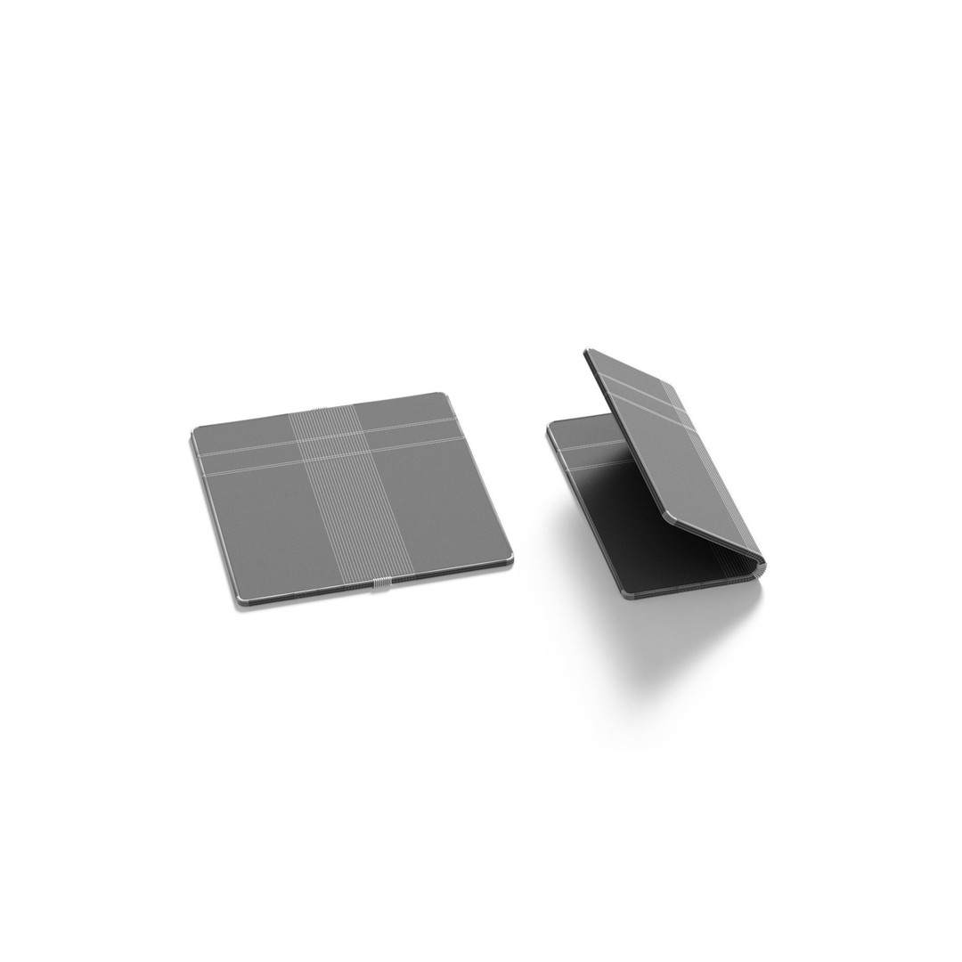 Flexible Phone 3D Model – Animated Low Poly Smartphone, FBX, OBJ