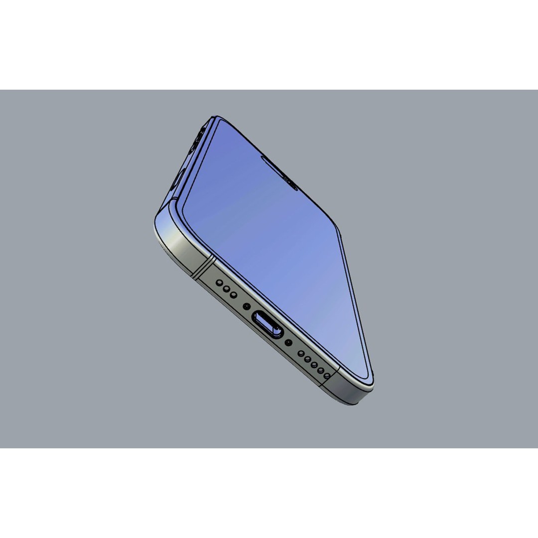 Apple iPhone 16 and 16 Plus 3D Model – Real World Scale, PBR Textures