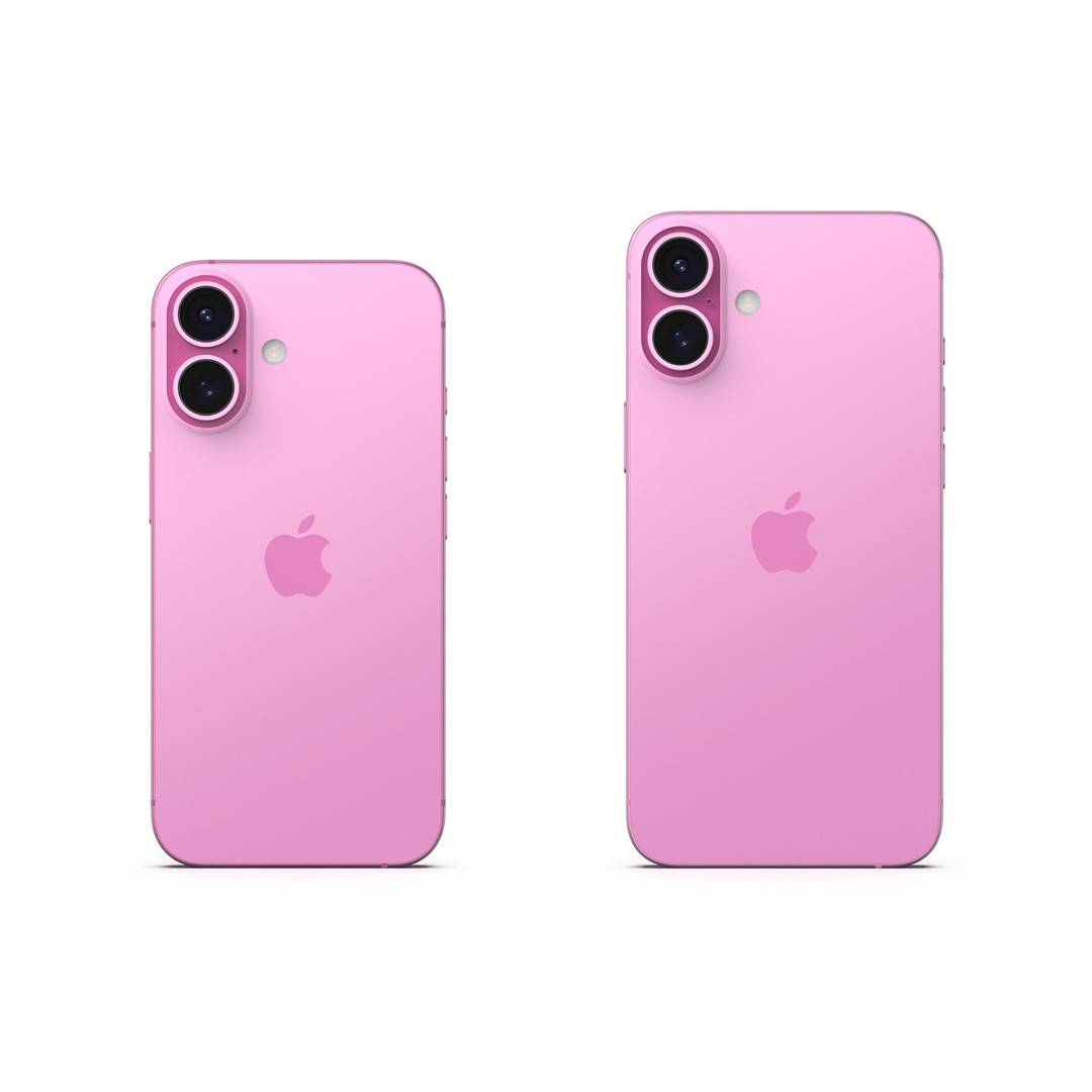 Apple iPhone 16 and 16 Plus 3D Model – Real World Scale, PBR Textures - View 13