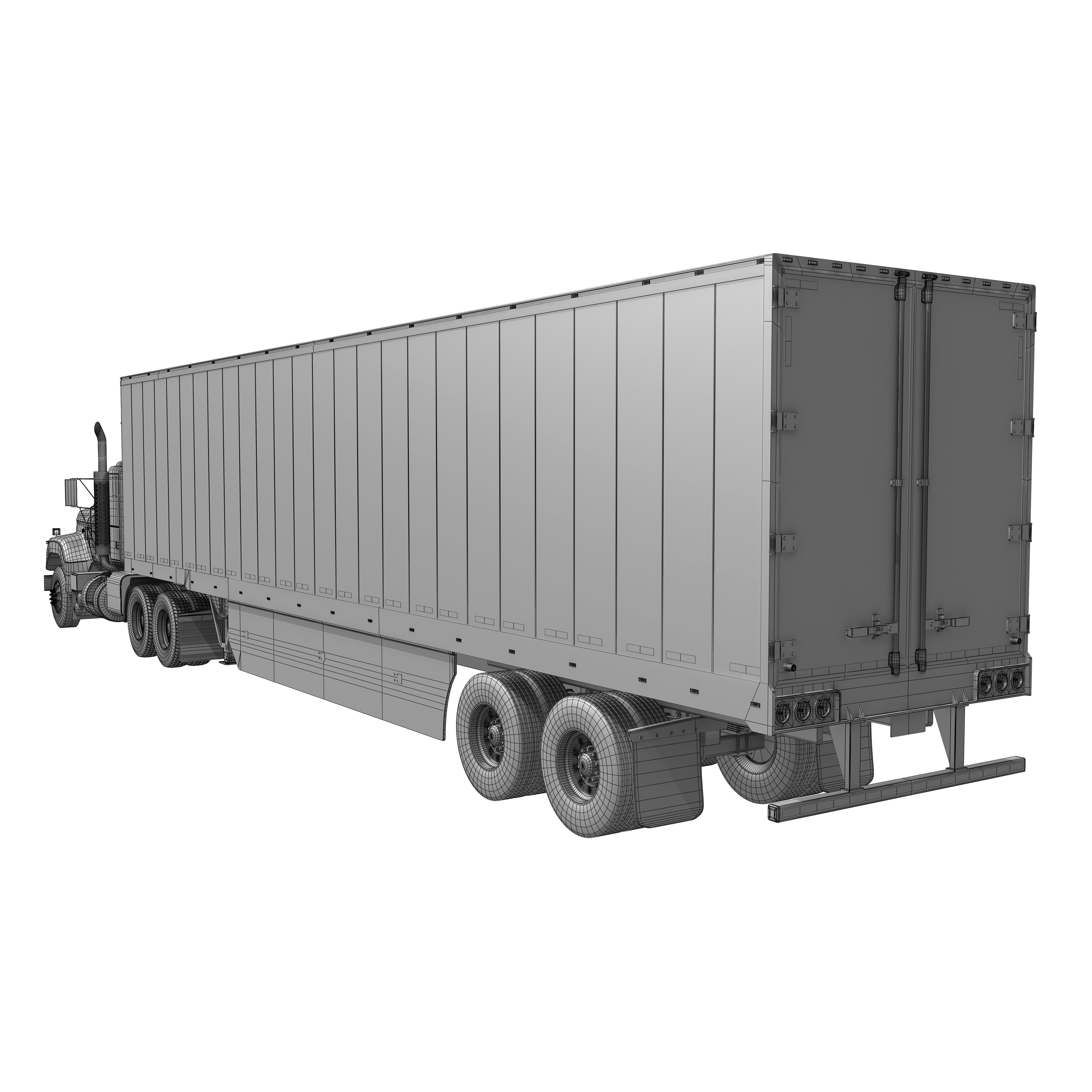 Dodge CNT 950 Big Horn 1973-1975 - High-Poly 3D Model