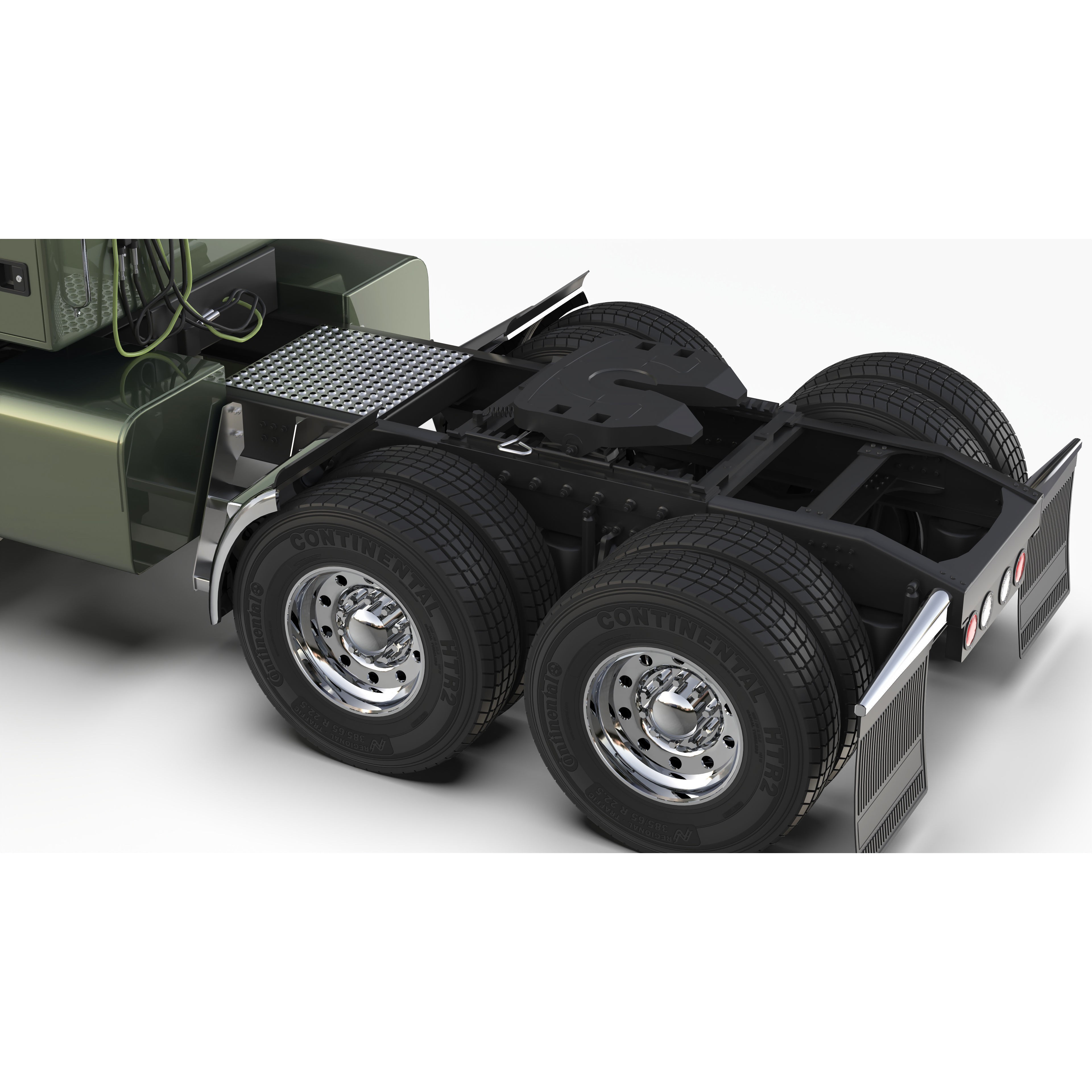 Dodge CNT 950 Big Horn 1973-1975 - High-Poly 3D Model - View 10