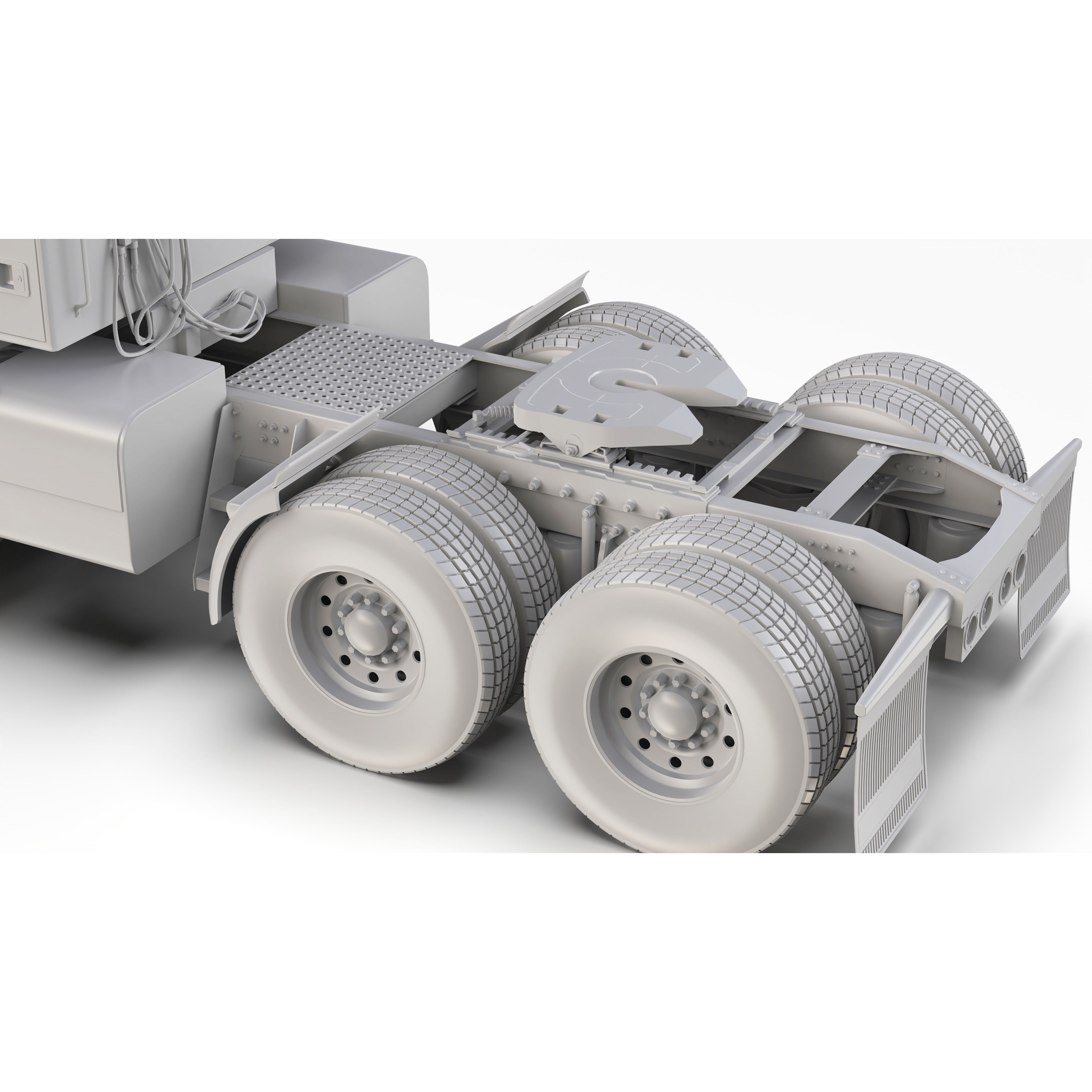 Dodge CNT 950 Big Horn 1973-1975 - High-Poly 3D Model - View 19