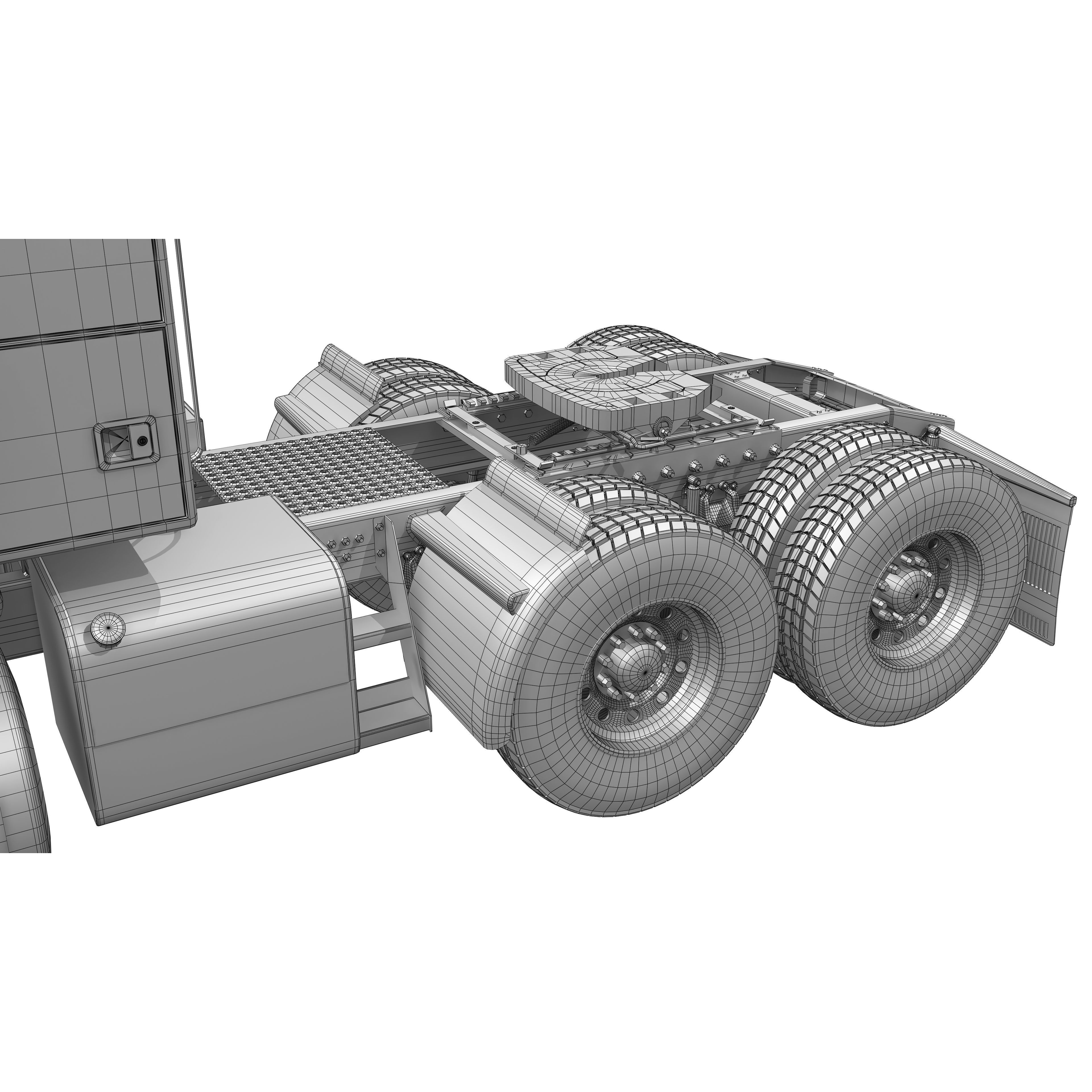 Dodge CNT 950 Big Horn 1973-1975 - High-Poly 3D Model - View 27