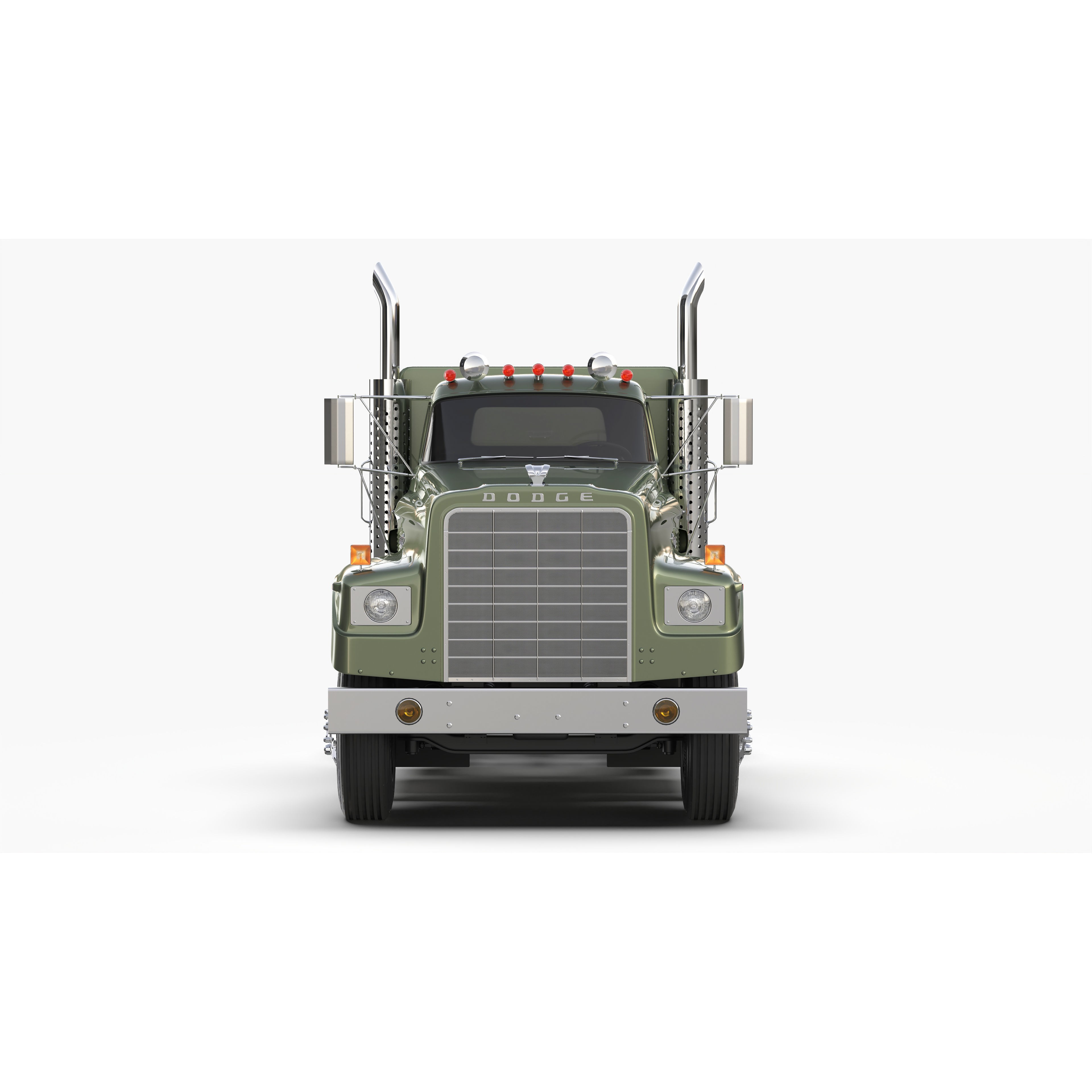 Dodge CNT 950 Big Horn 1973-1975 - High-Poly 3D Model - View 9