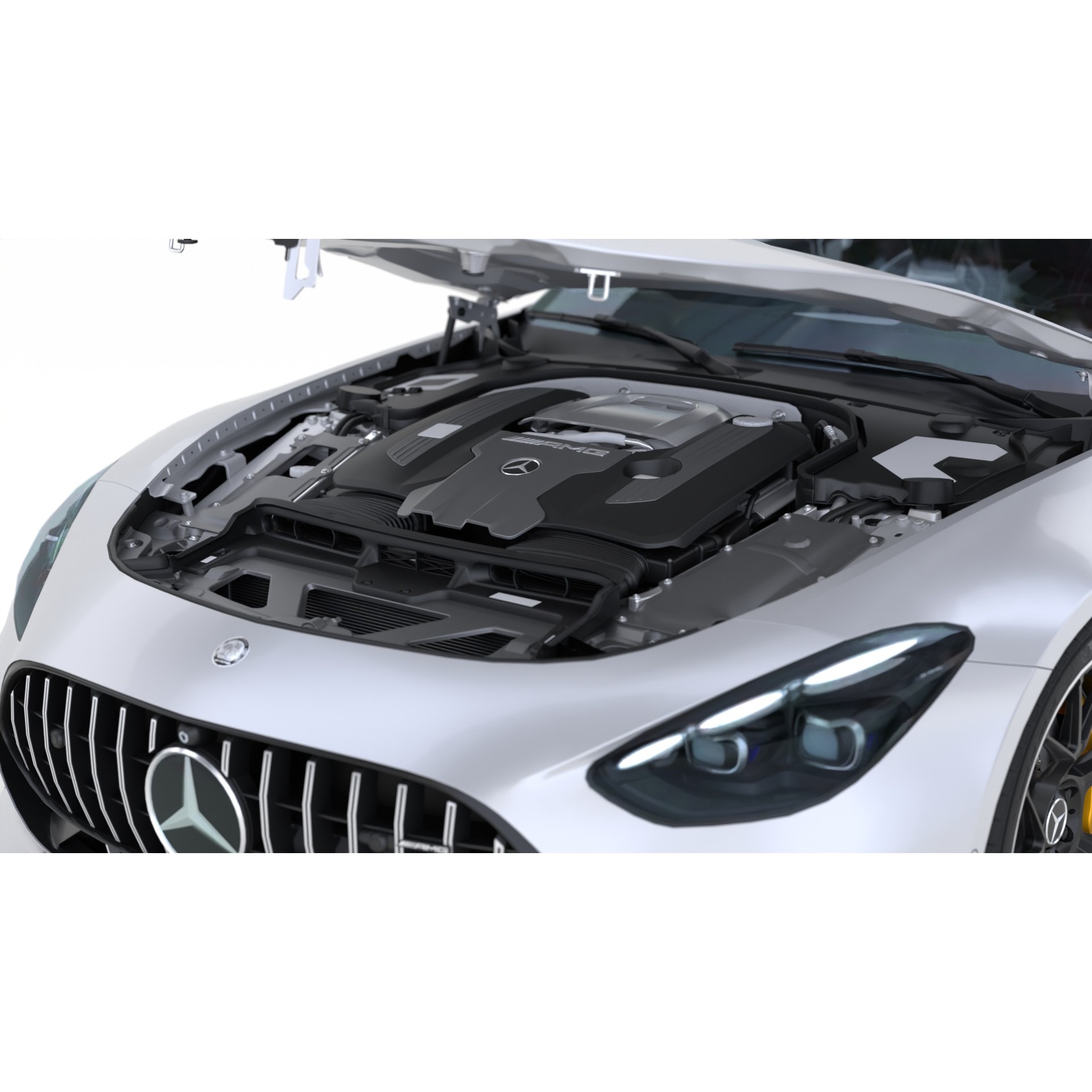 Mercedes AMG GT63 Coupe 2024 - High-Quality 3D Model