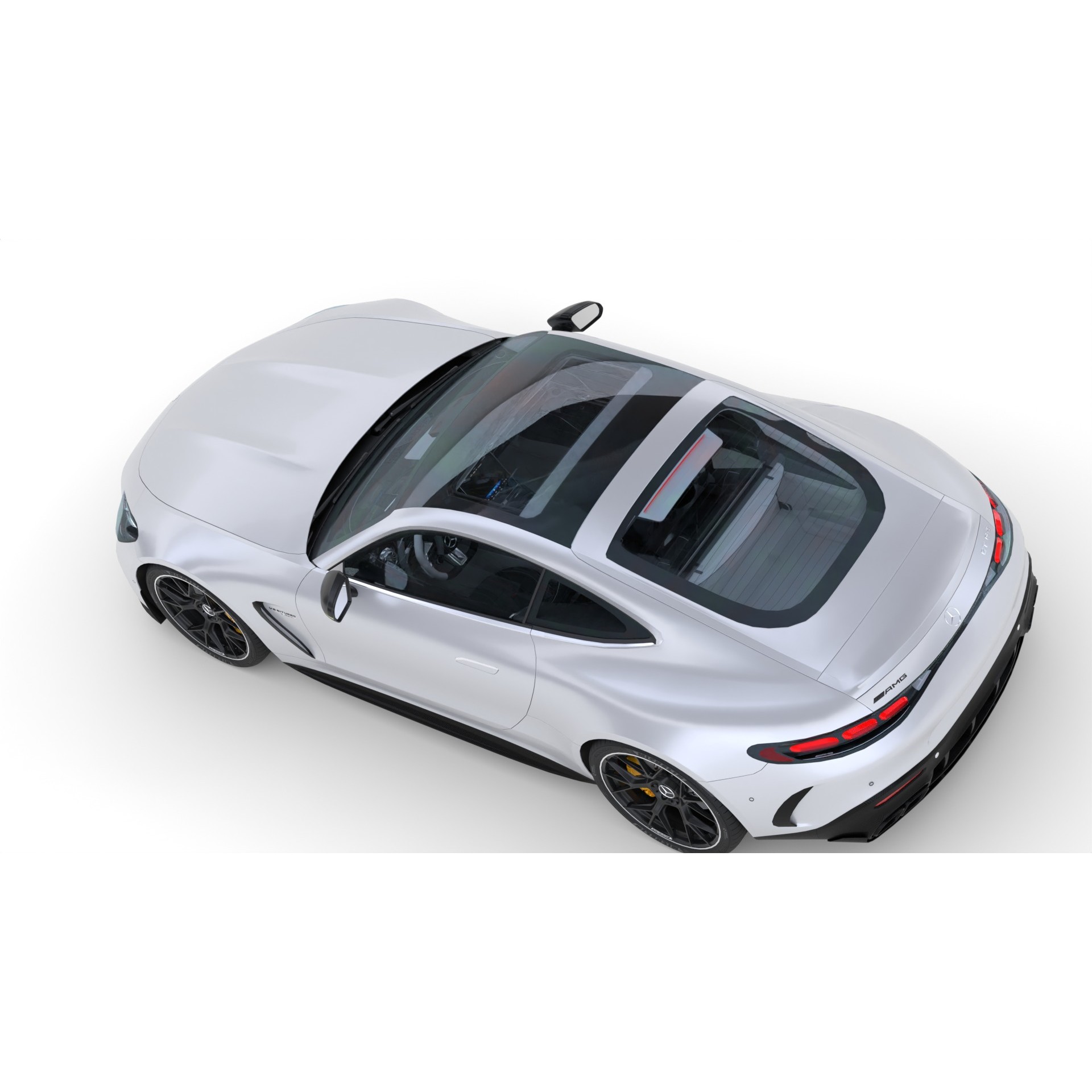 Mercedes AMG GT63 Coupe 2024 - High-Quality 3D Model - View 14