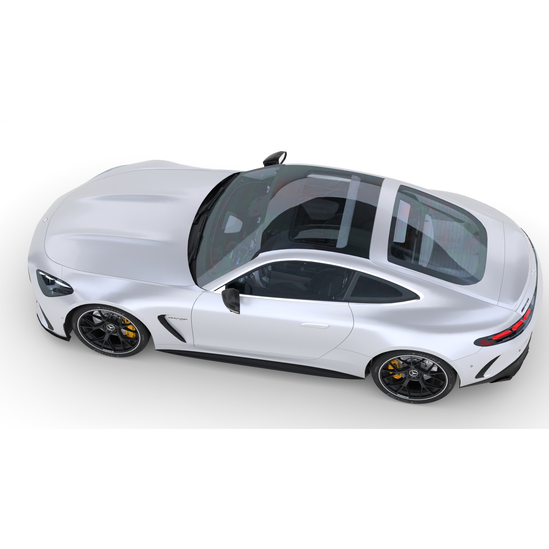 Mercedes AMG GT63 Coupe 2024 - High-Quality 3D Model - View 17