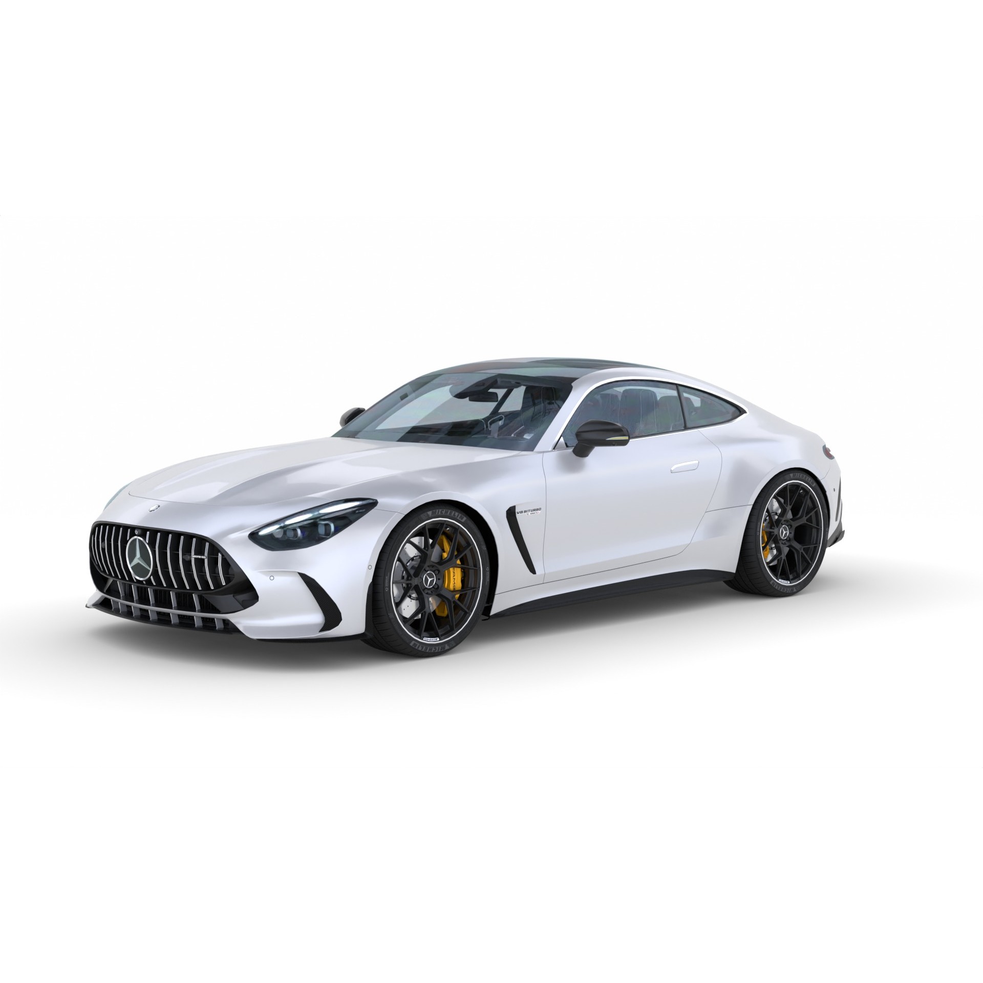 Mercedes AMG GT63 Coupe 2024 - High-Quality 3D Model - View 3