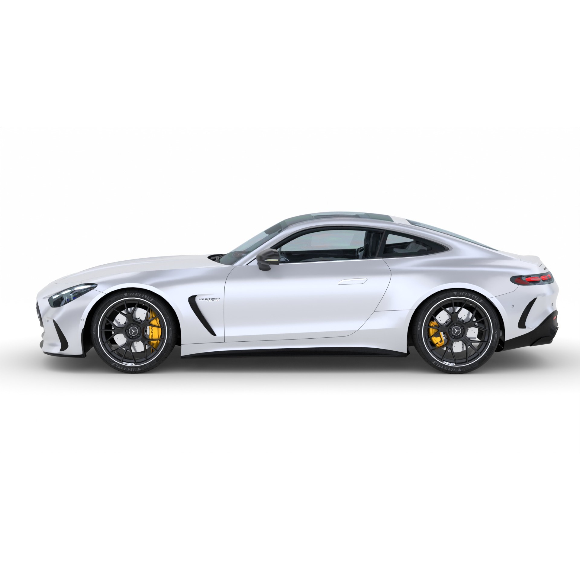 Mercedes AMG GT63 Coupe 2024 - High-Quality 3D Model - View 4