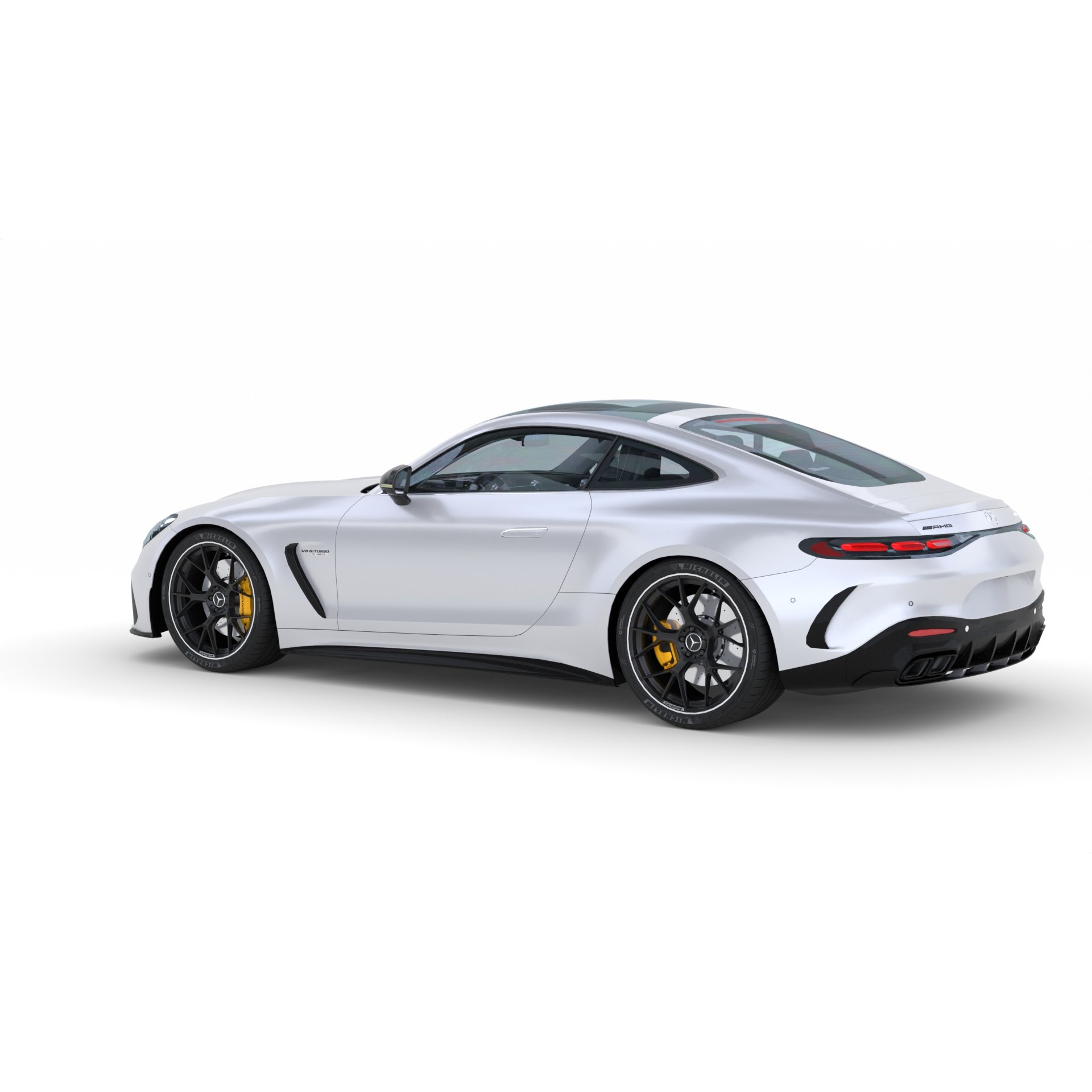 Mercedes AMG GT63 Coupe 2024 - High-Quality 3D Model - View 7