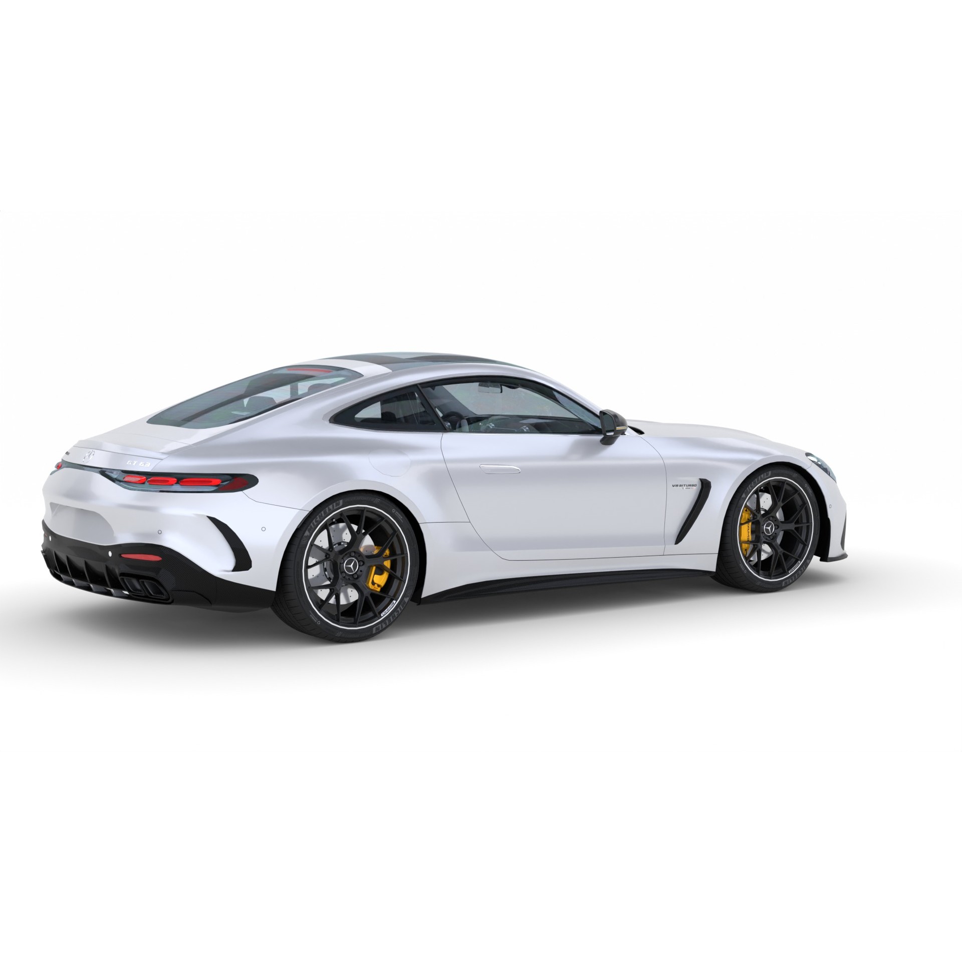 Mercedes AMG GT63 Coupe 2024 - High-Quality 3D Model - View 8