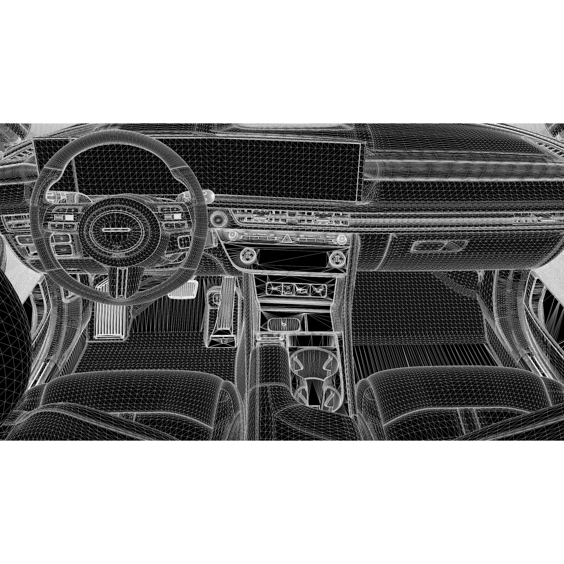 Hyundai Sonata 2024 - Game-Ready 3D Model