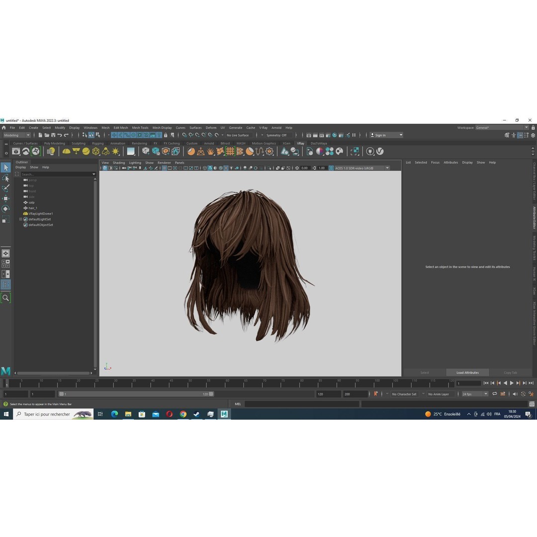 Female Short Hair 3D Model – Low Poly Customizable Game Asset, FBX - View 17