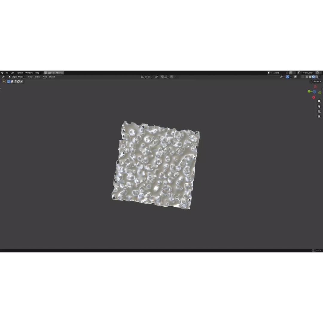 Bone Structure 3D Model – PBR Medical Asset, FBX, OBJ, Blender - View 13