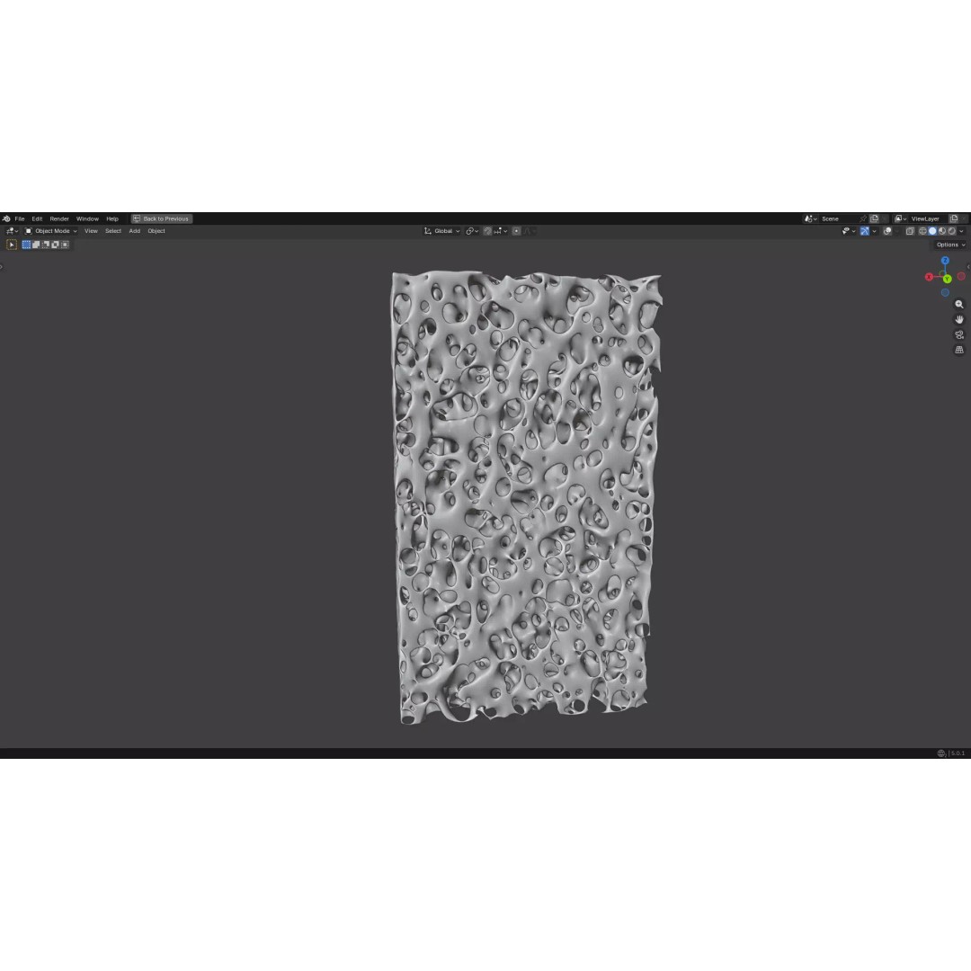 Bone Structure 3D Model – PBR Medical Asset, FBX, OBJ, Blender - View 17