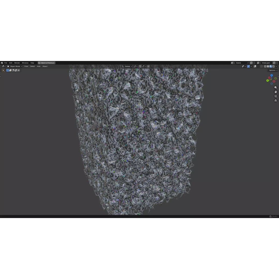 Bone Structure 3D Model – PBR Medical Asset, FBX, OBJ, Blender - View 33