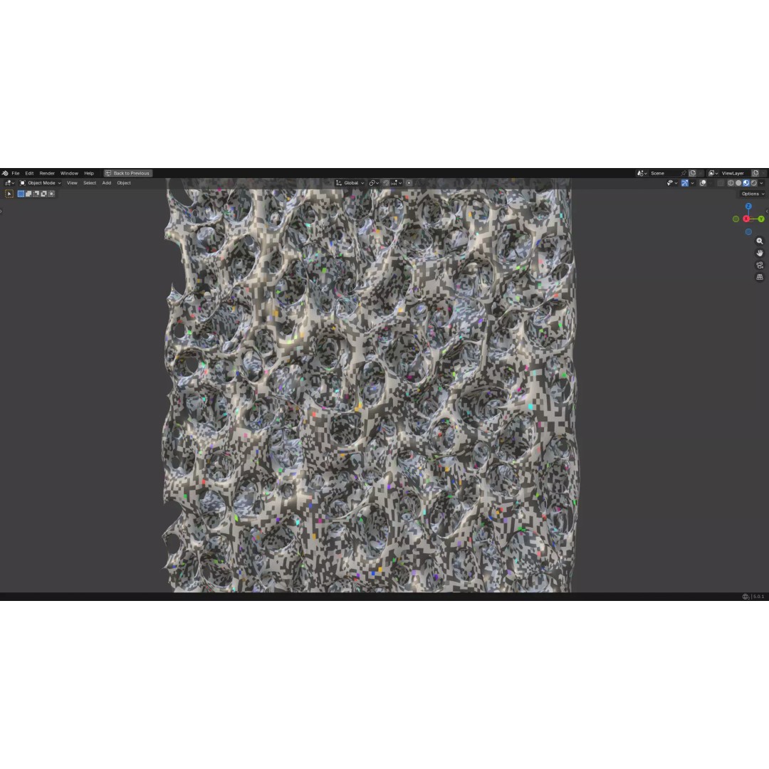 Bone Structure 3D Model – PBR Medical Asset, FBX, OBJ, Blender - View 35