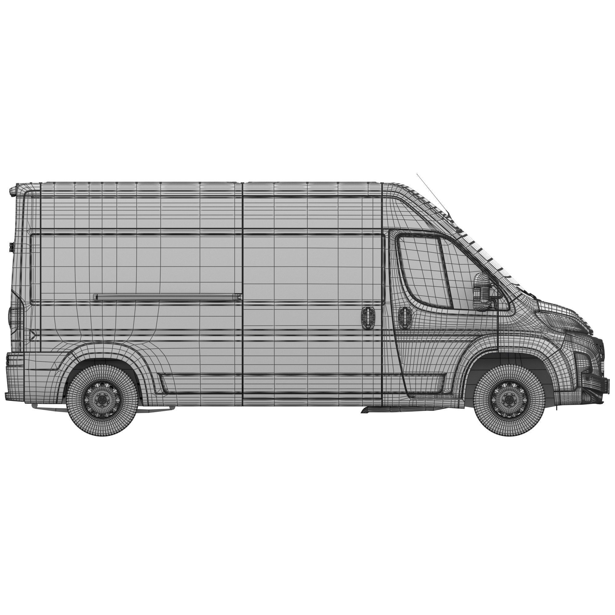 2024 FIAT DUCATO L3H2 - Detailed Interior 3D Model - View 20