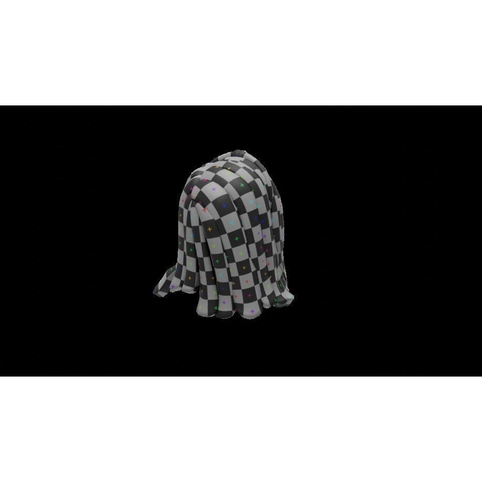 Stylized Haircuts 3D Model – Low Poly Collection for Blender and 3D Printing - View 27