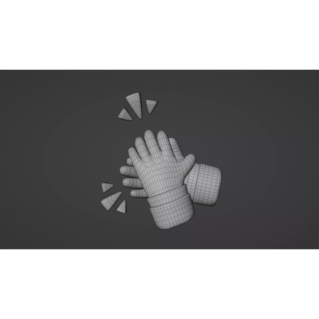 Animated Hand Gesture Pack 3D Model – Rigged & PBR Textured, FBX - View 10