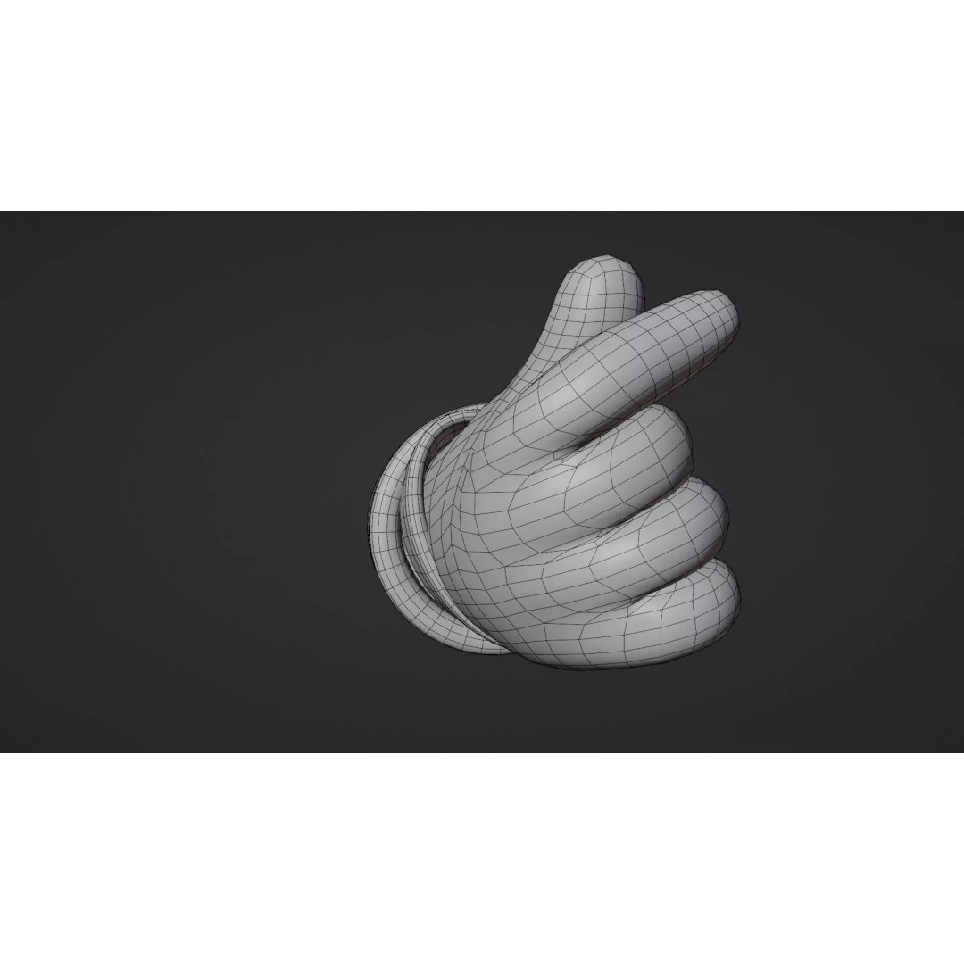 Animated Hand Gesture Pack 3D Model – Rigged & PBR Textured, FBX - View 20