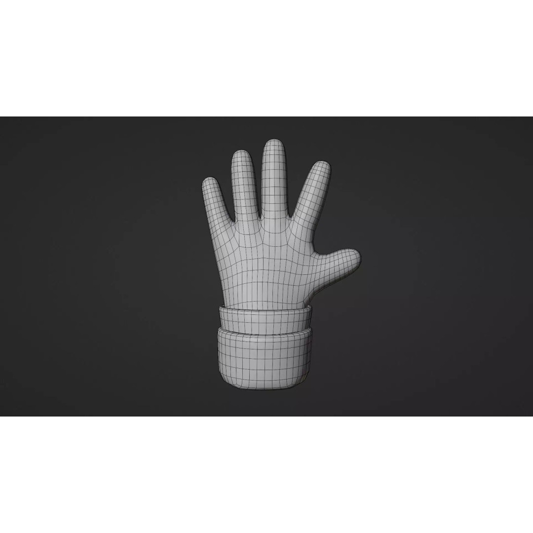 Animated Hand Gesture Pack 3D Model – Rigged & PBR Textured, FBX - View 22