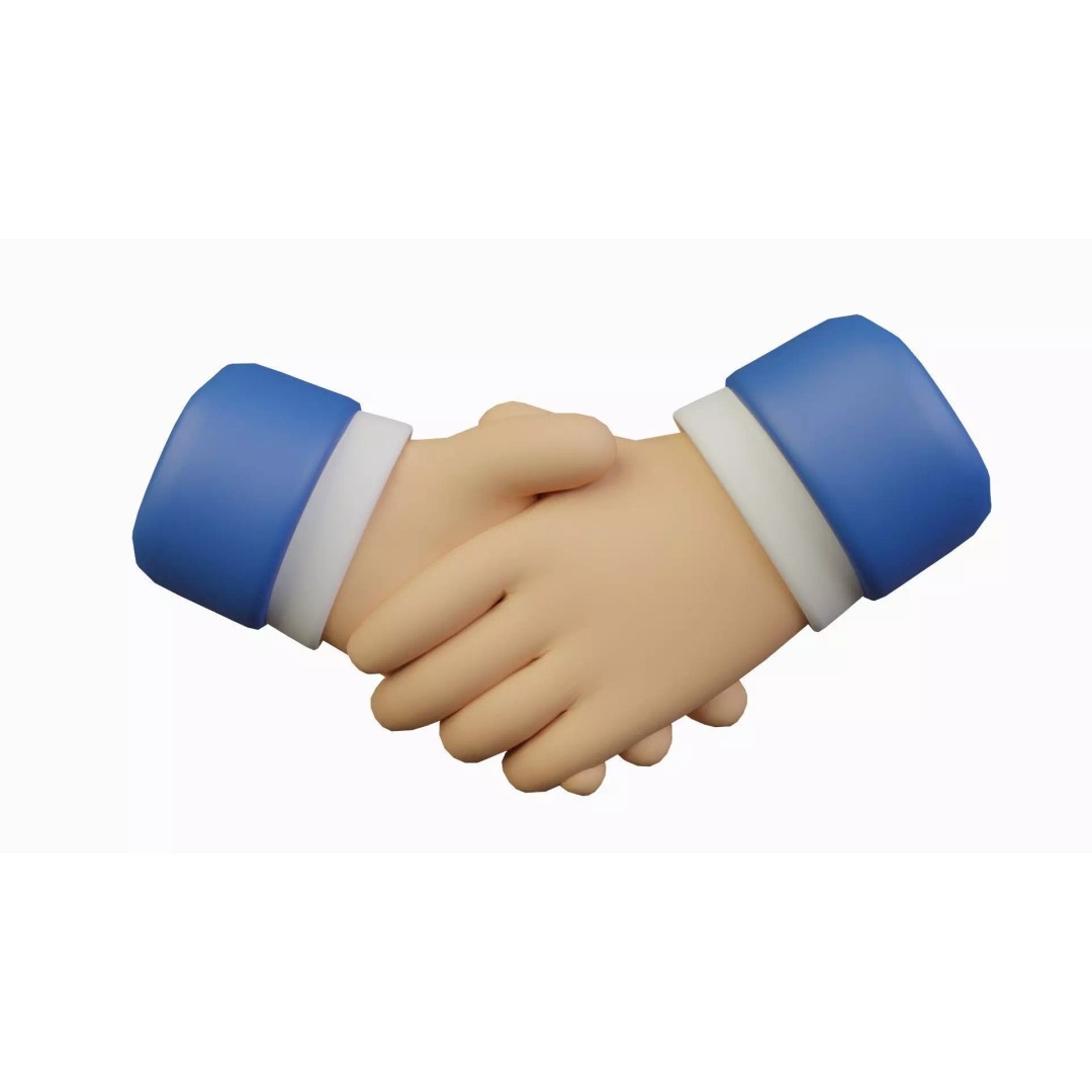 Animated Hand Gesture Pack 3D Model – Rigged & PBR Textured, FBX - View 3