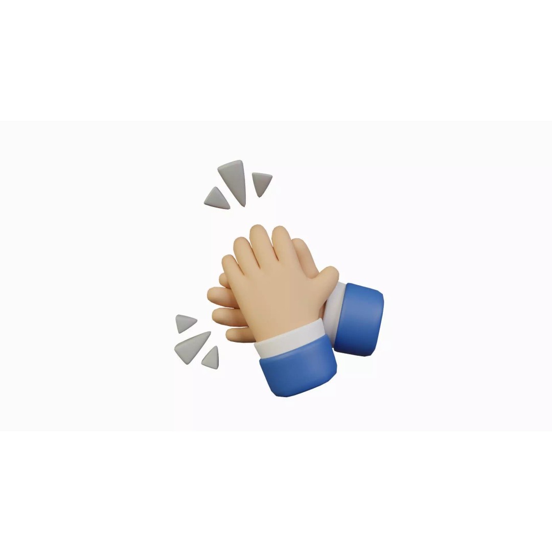 Animated Hand Gesture Pack 3D Model – Rigged & PBR Textured, FBX - View 9