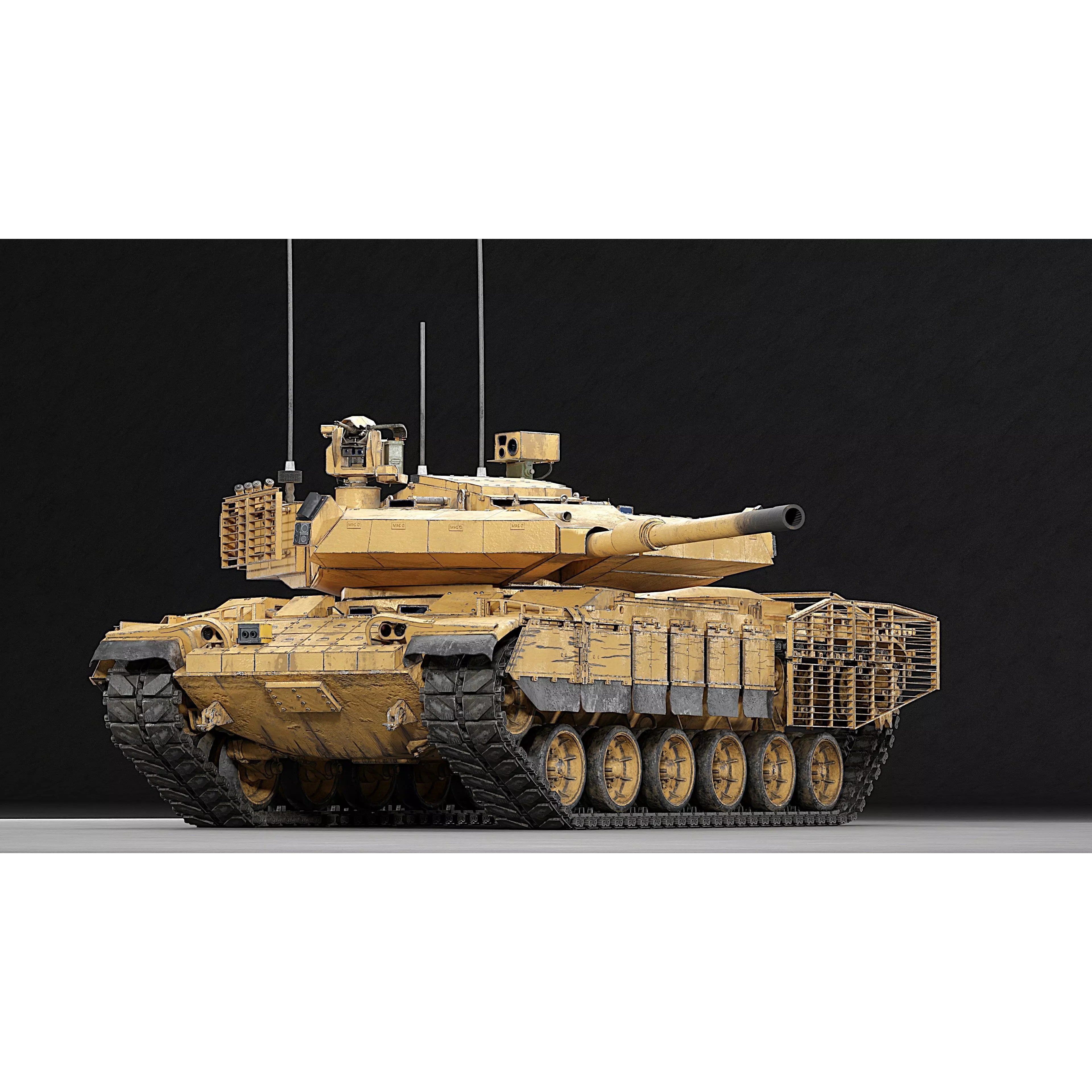 MZK Roketsan M60 - Low-Poly Game-Ready 3D Model - View 10