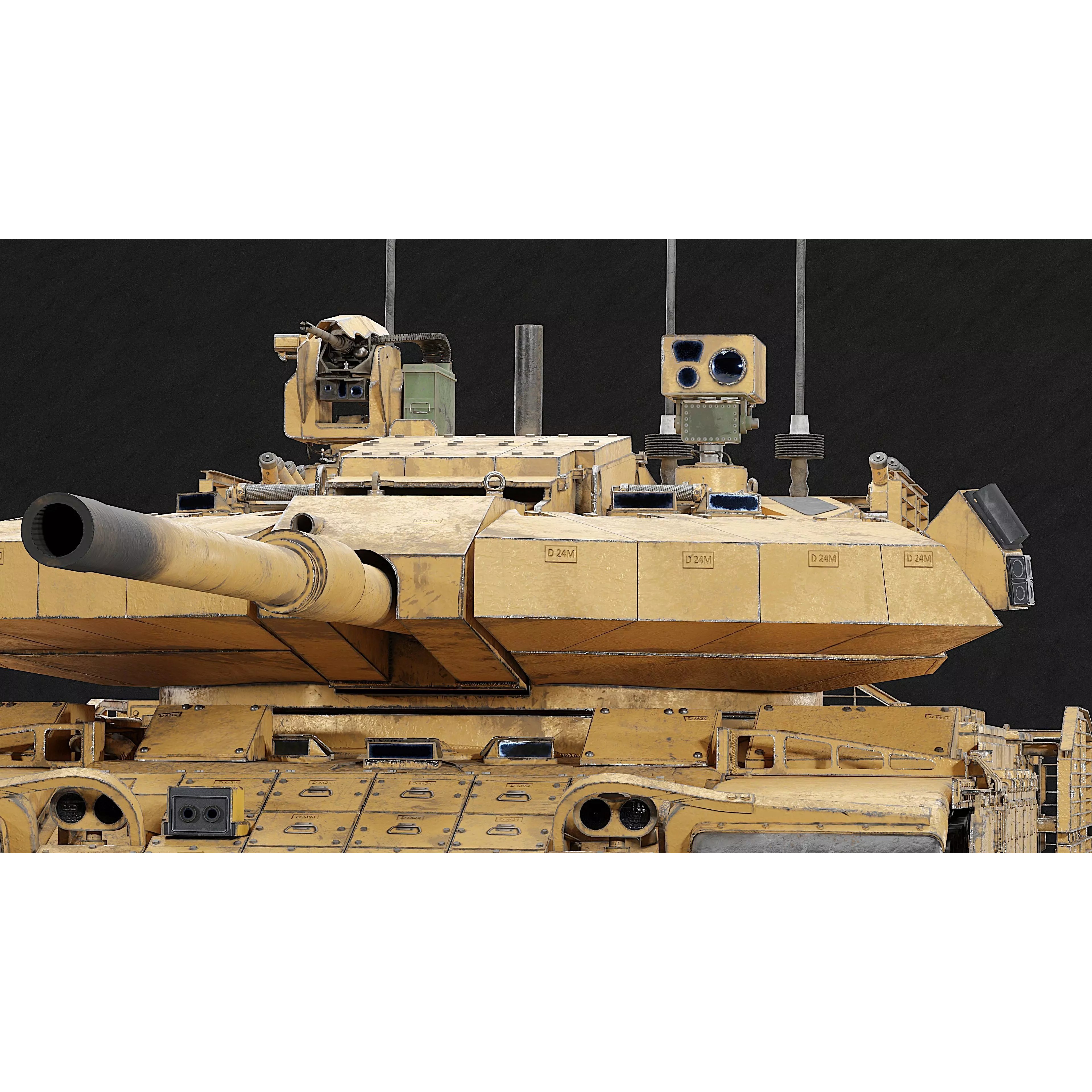 MZK Roketsan M60 - Low-Poly Game-Ready 3D Model - View 14
